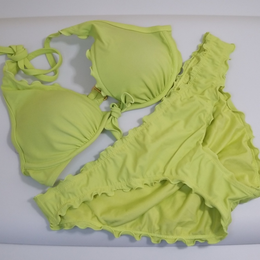 HTF PNWOT Victoria's Secret Bikini 36C Large